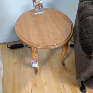 Oval End Table