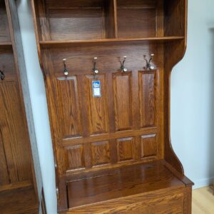 Hall Tree with Hooks and Storage