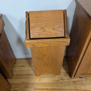 Tilt Top Trash Bin